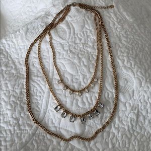3 layer beautiful necklace